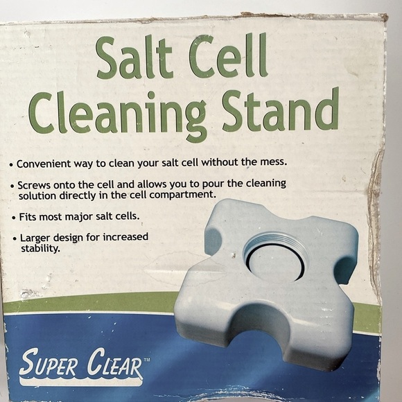 SUPER CLEAR Salt Cell Cleaning Stand Model 15-508 Durable Maintenance Tool - Picture 1 of 6